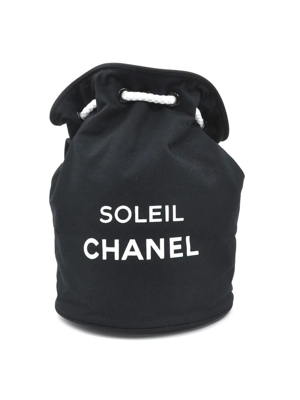 Auth Chanel Shoulder Bag Drawstring #356392C18B